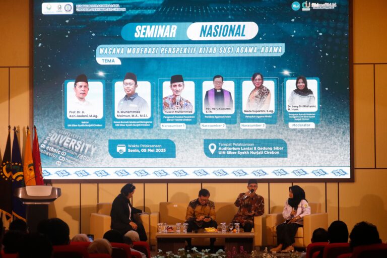Gelorakan Literasi Keagamaan, RMB UIN Siber Cirebon Gelar Seminar Nasional Perspektif Kitab Suci Agama-agama